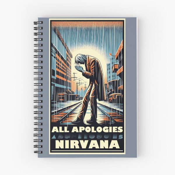 Item preview, All Apologies - Nirvana - Communist Propaganda Style Poster Design designed and sold by Sovietmovies.