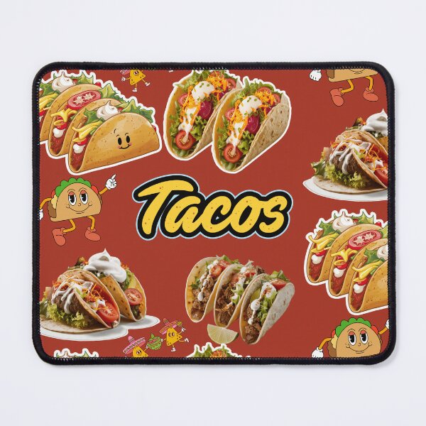 Item preview, Love Tacos Heart | Taco Time Sticker designed and sold by Alfonsoshop ⭐⭐⭐⭐⭐ ⭐.
