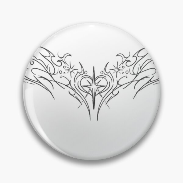 Item preview, heart cyber sigilism designed and sold by mochiirum.