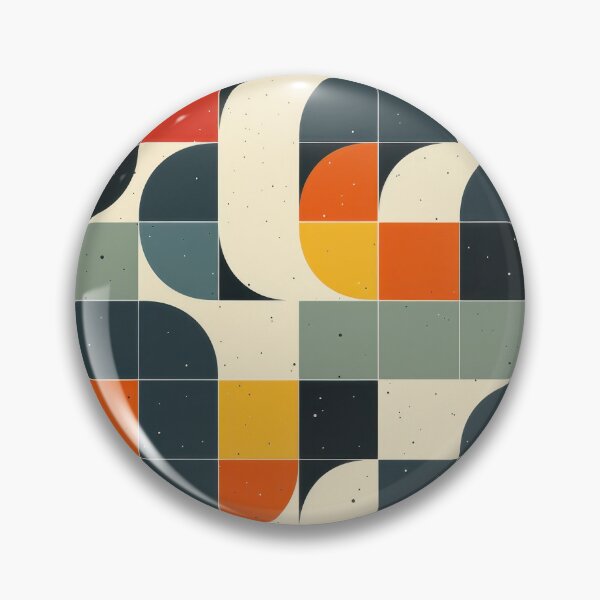 Item preview, Retro Geometric Pattern Design designed and sold by ML-Media.