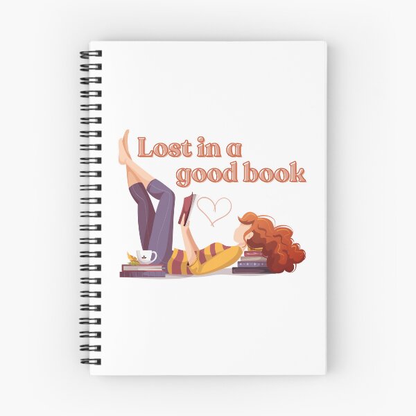 Item preview, Lost in a good book designed and sold by FunPixi.
