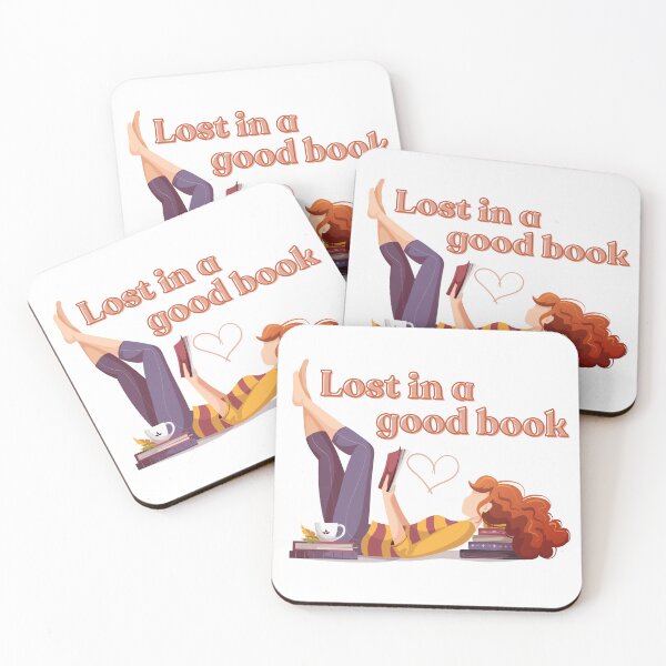 Item preview, Lost in a good book designed and sold by FunPixi.