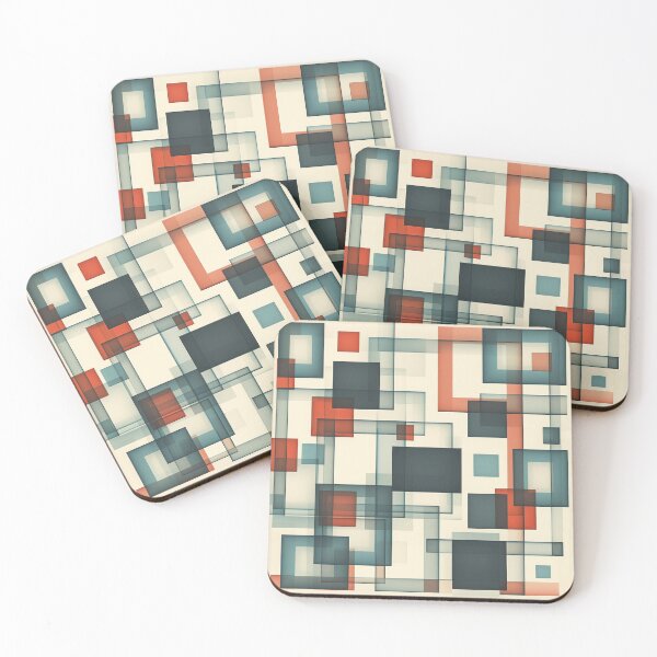 Item preview, Retro Geometric Abstract Design designed and sold by RGShirtWorks.