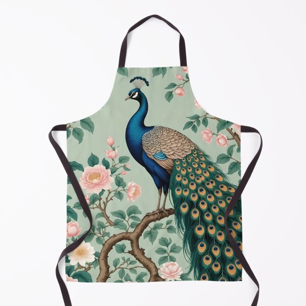 Item preview, Peacock Chinoiserie designed and sold by SoniaSarkali.