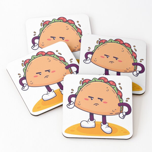 Item preview, It's Not Taco Tuesday? Sad Taco Sticker designed and sold by Alfonsoshop ⭐⭐⭐⭐⭐ ⭐.