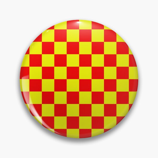 Item preview, Red Yellow Checker Pattern Design designed and sold by PatternTitan.