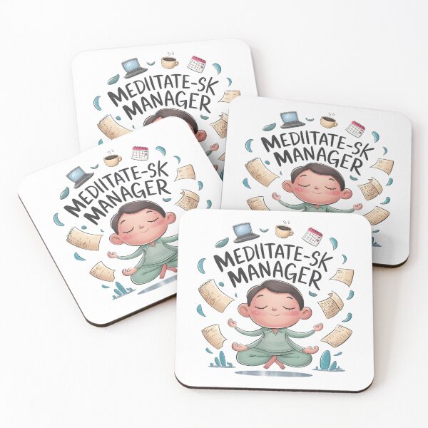 Item preview, Meditate-sk Manager Mindful Productivity designed and sold by Lion G.