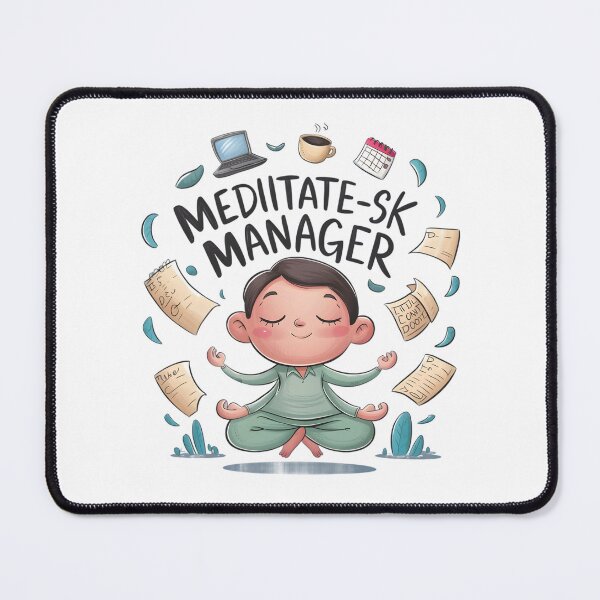 Item preview, Meditate-sk Manager Mindful Productivity designed and sold by Lion G.