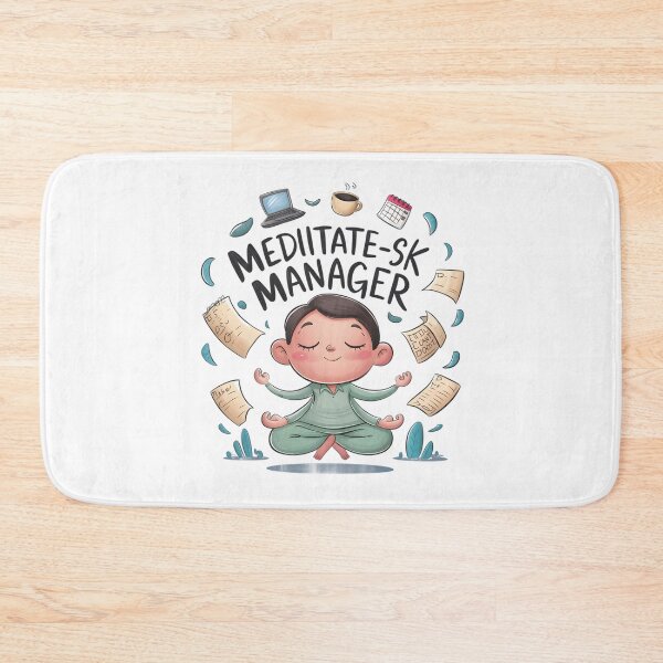 Item preview, Meditate-sk Manager Mindful Productivity designed and sold by Lion G.
