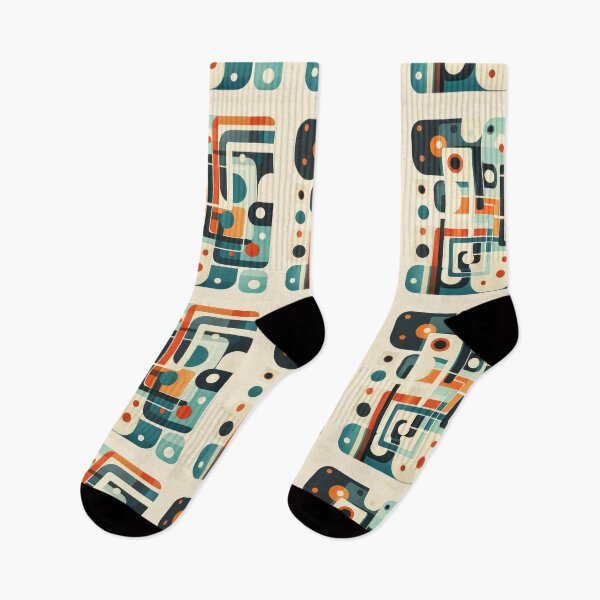 Item preview, Retro Geometric Abstract Design designed and sold by RGShirtWorks.