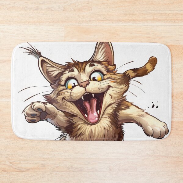 Item preview, Cat with playful paws designed and sold by wolfgangrainer.