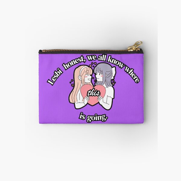 Item preview, Lesbian Support - Lesbi honest, LGBT Support designed and sold by SuchWowDesign.