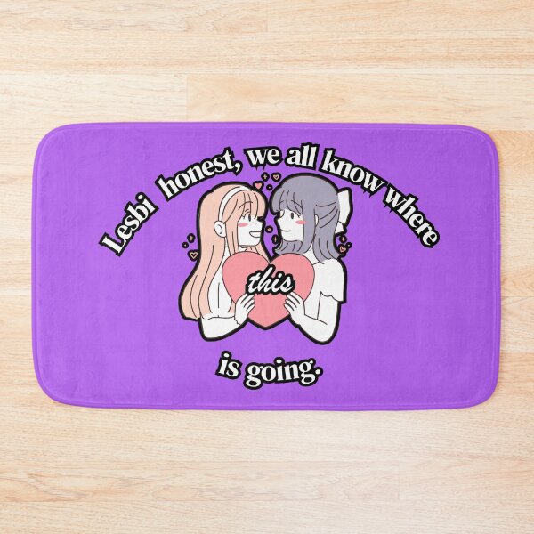 Item preview, Lesbian Support - Lesbi honest, LGBT Support designed and sold by SuchWowDesign.