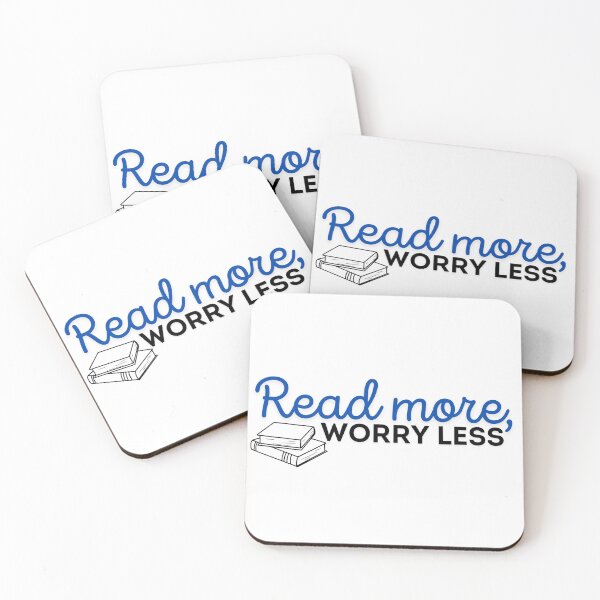 Item preview, Read more worry less designed and sold by FunPixi.