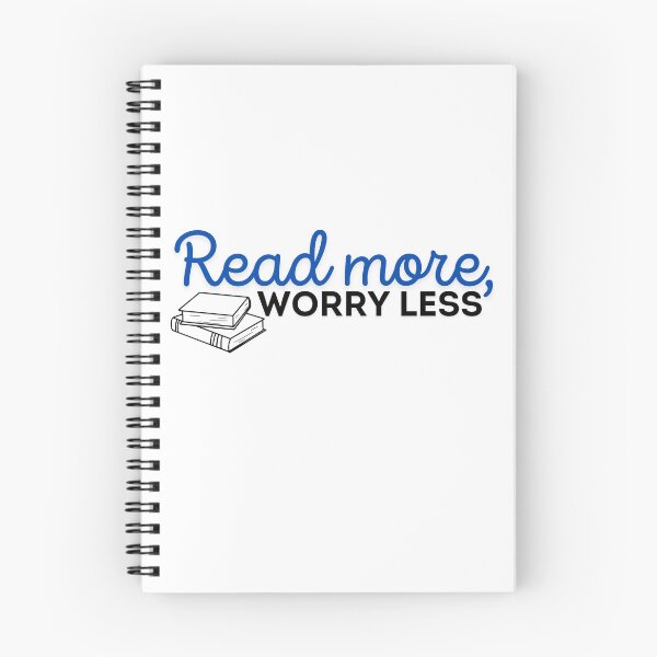 Item preview, Read more worry less designed and sold by FunPixi.