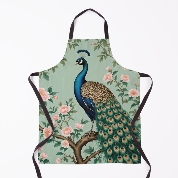 Item preview, Peacock Chinoiserie designed and sold by SoniaSarkali.