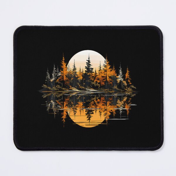 Item preview, Nature Reflection Forest Trees designed and sold by rosaliamus.