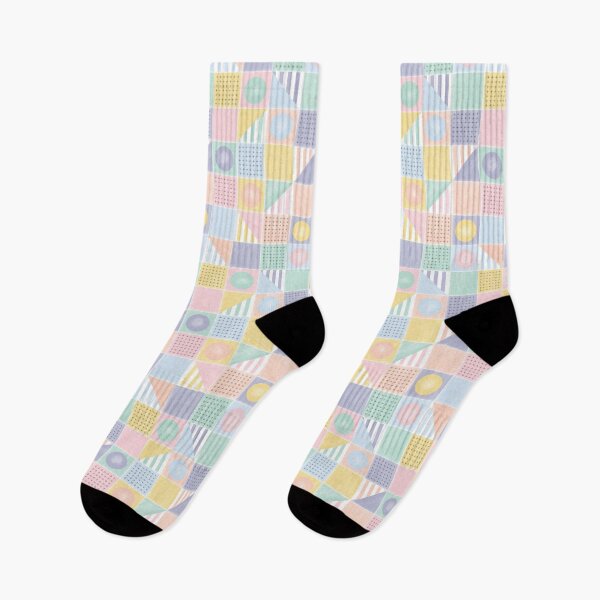 Item preview, Painted Riviera Tiles Pastels designed and sold by DesigndN.