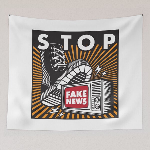 Item preview, Stop Fake News - Close the TV designed and sold by DreamMaden.