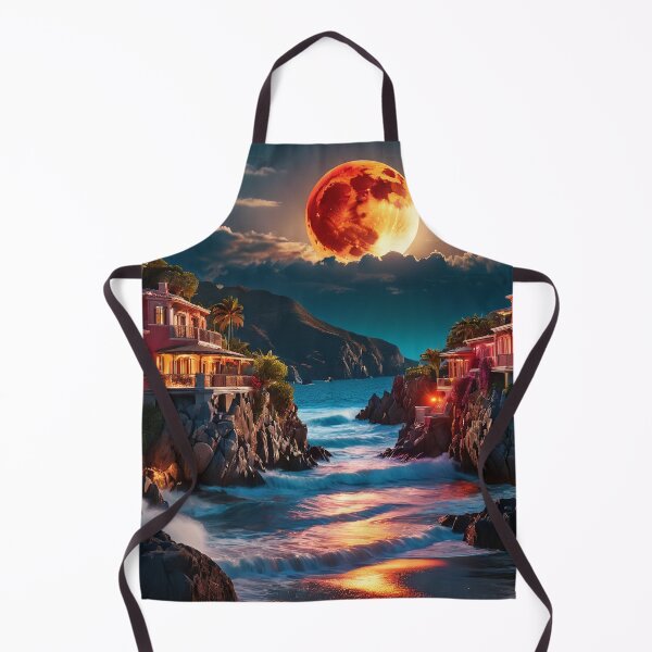 Item preview, Moonrise by the Sea designed and sold by SublimeMusings.
