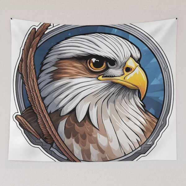 Item preview, Eagle Head Circle designed and sold by Salimgor Hangaround Music.