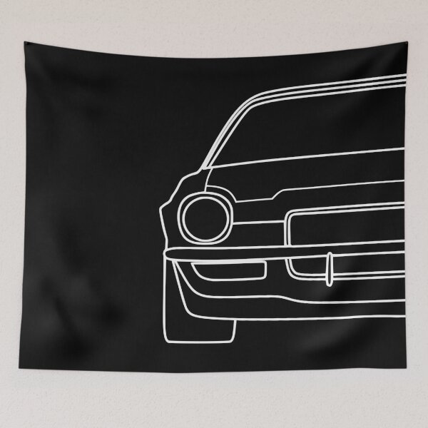Item preview, Chevrolet Camaro second Generation 1970-1974 white lined designed and sold by EdimDesign.