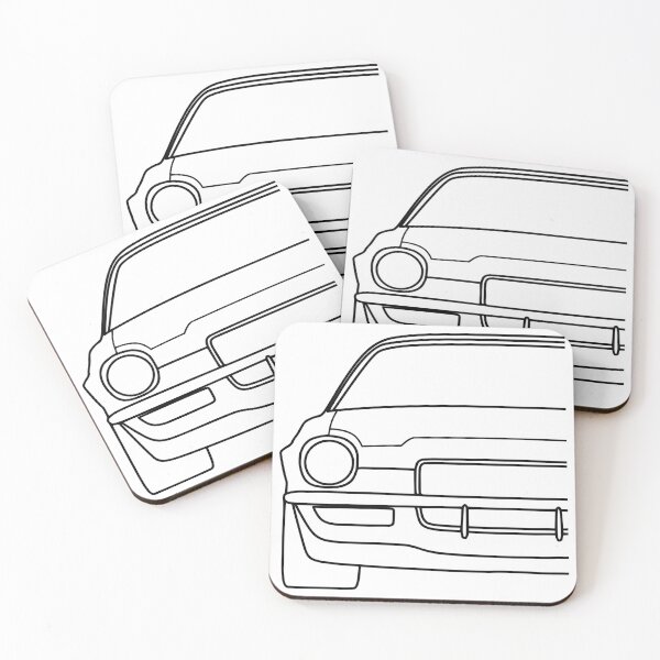 Item preview, Chevrolet Camaro second Generation 1970-1974 black lined designed and sold by EdimDesign.