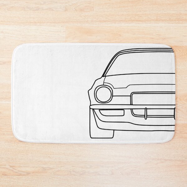 Item preview, Chevrolet Camaro second Generation 1970-1974 black lined designed and sold by EdimDesign.