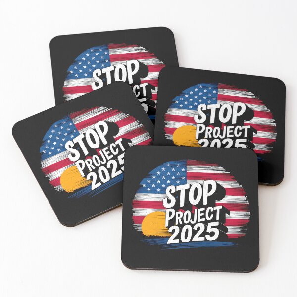 Item preview, Stop Project 2025 Presidential Election 2024 designed and sold by HeadTurningArt.