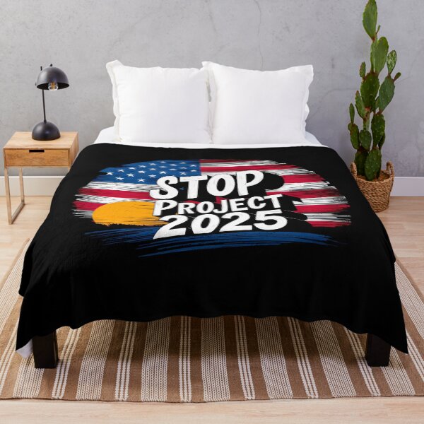 Item preview, Stop Project 2025 Presidential Election 2024 designed and sold by HeadTurningArt.