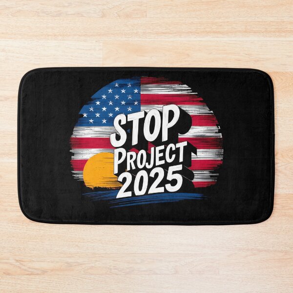 Item preview, Stop Project 2025 Presidential Election 2024 designed and sold by HeadTurningArt.