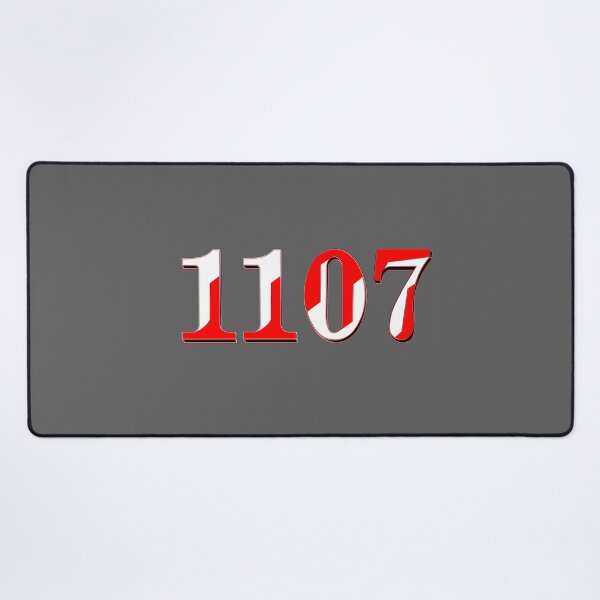 Item preview, number one 1 thousend one hundred and seven digit 1107 order sequence team member age designed and sold by 4rpixs.