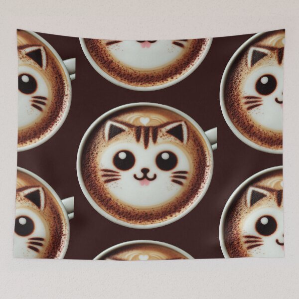 Item preview, Whimsical Cat Face Drink designed and sold by Sadia  Jannat.