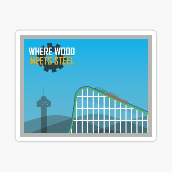 Six Flags Magic Mountain Geschenke Merchandise Redbubble