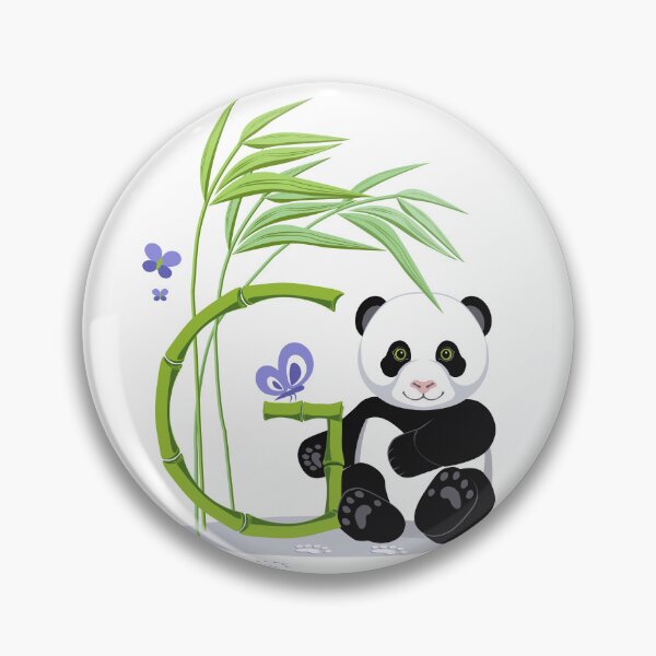 Item preview, Alphabet and Panda. The letter G   designed and sold by Alex  Blud.