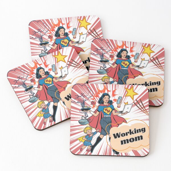 Item preview, Working  Mom - Day and Night Hero designed and sold by NaMieSz.