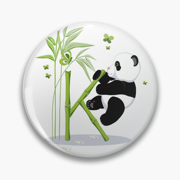 Item preview, Alphabet and Panda. The letter K  designed and sold by Alex  Blud.