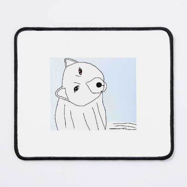 Item preview, white Article fox designed and sold by icedragonart77.