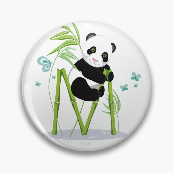 Item preview, Alphabet and Panda. The letter M   designed and sold by Alex  Blud.