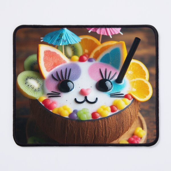 Item preview, Purrfectly Layered Beverage designed and sold by Sadia Jannat.