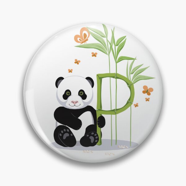 Item preview, Alphabet and Panda. The letter P  designed and sold by Alex  Blud.