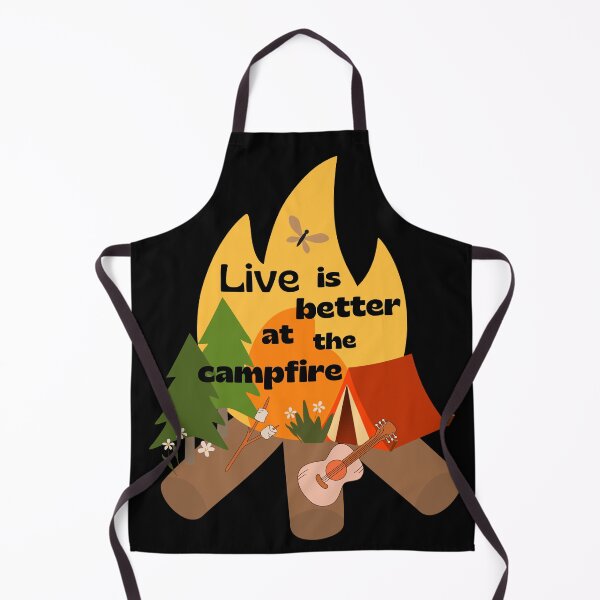 Item preview, Live is better at the campfire designed and sold by AnulaArt.