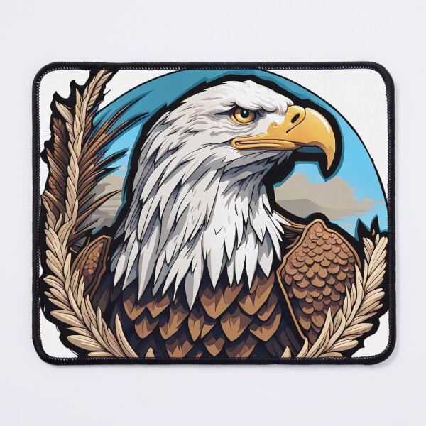 Item preview, Eagle Head Circle Ornaments V2 designed and sold by Salimgor Hangaround Music.