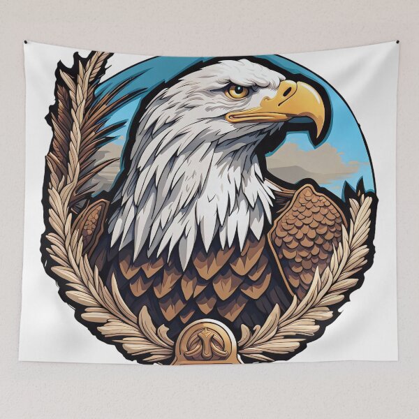 Item preview, Eagle Head Circle Ornaments V2 designed and sold by Salimgor Hangaround Music.