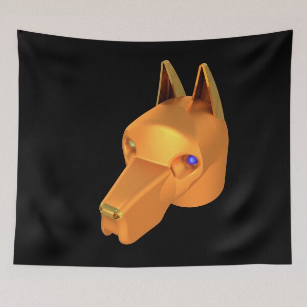 Item preview, Golden Dog Green and Blue Eyes designed and sold by Dog-Planet.