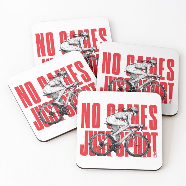 Item preview, NO GAMES JUST SPORT - Cycling - WOMAN CYCLIST- 2 designed and sold by ArtProjectShop.