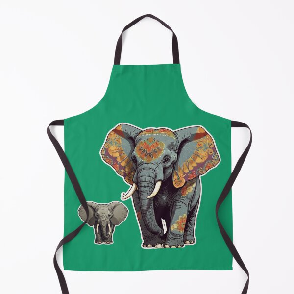Item preview, family elephants:elephant dad, elephant mom, designed and sold by DesingScan.