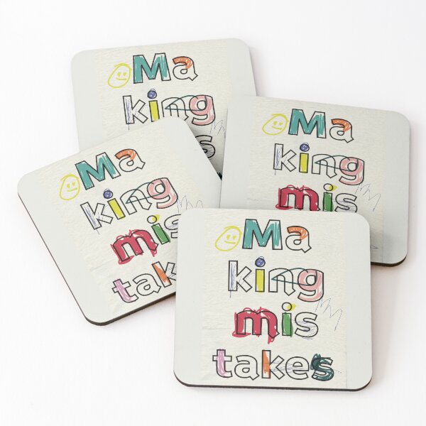 Item preview, Making Mistakes Statement  designed and sold by Dalia Bieliūnaitė.