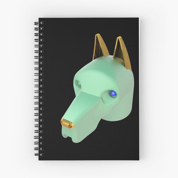 Item preview, Mint Green Dog Green and Blue Eyes designed and sold by Dog-Planet.