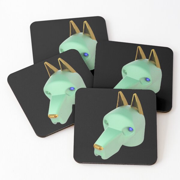Item preview, Mint Green Dog Green and Blue Eyes designed and sold by Dog-Planet.